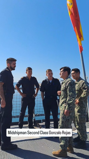 United States Naval Academy Midshipmen Tour Naval Station Rota - Social Media Reel