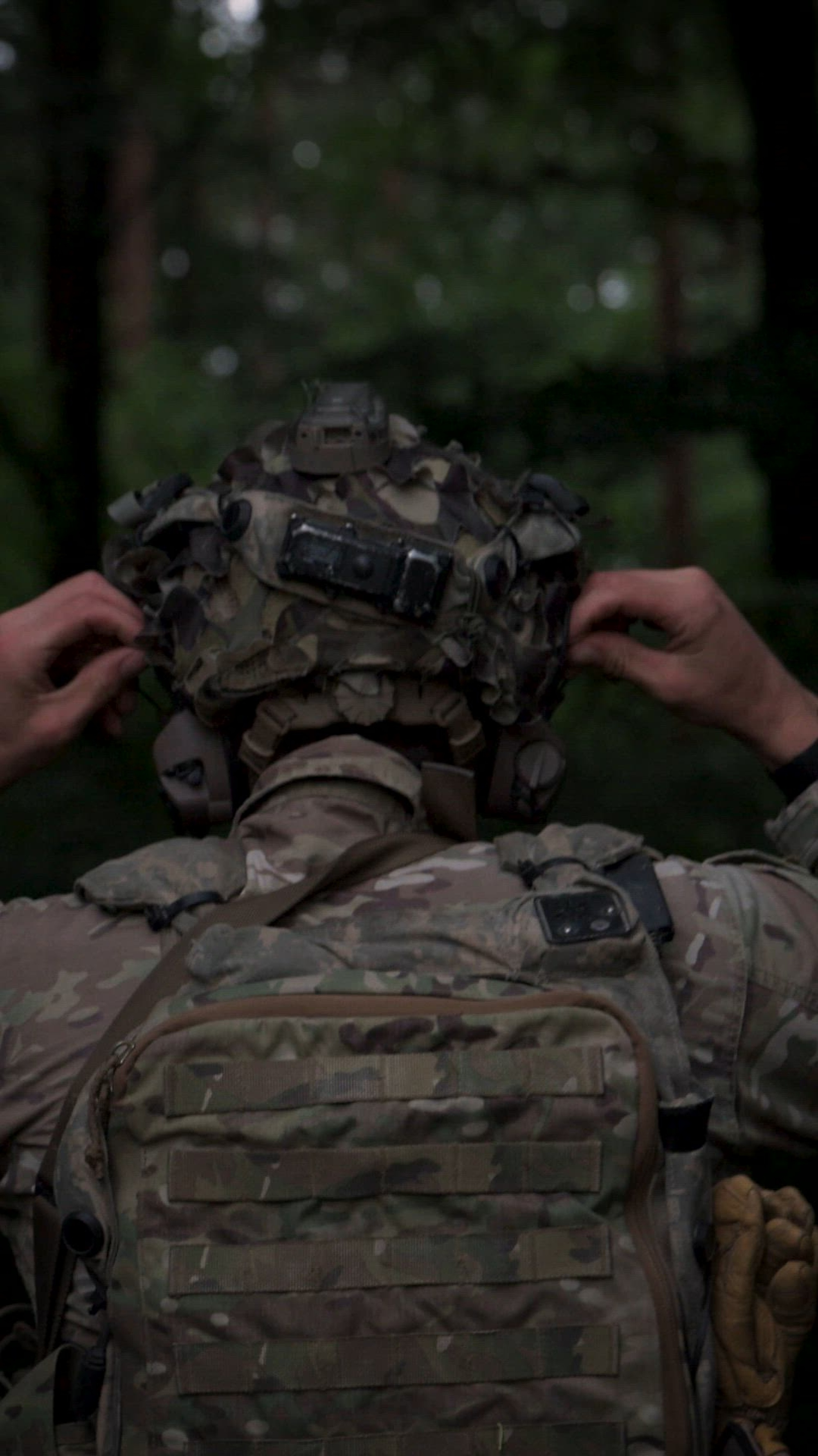 The 57th Rescue Squadron participates in Exercise Saber Junction 25 at the Joint Multinational Readiness Center in Hohenfels, Germany, Sept. 6, 2025. The 57th RQS’s participation in Saber Junction 25 highlights how Air Force Special Warfare forces remain ready and postured to integrate with Army and NATO ground units in large-scale combat operations. (U.S. Air Force photo by Senior Airman Synsere Howard)