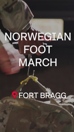 Fort Bragg Soldiers Conquer Norwegian Foot March