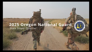 Oregon Guard hosts inaugural statewide sniper competition