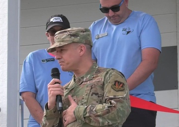 Base Lake Ribbon Cutting