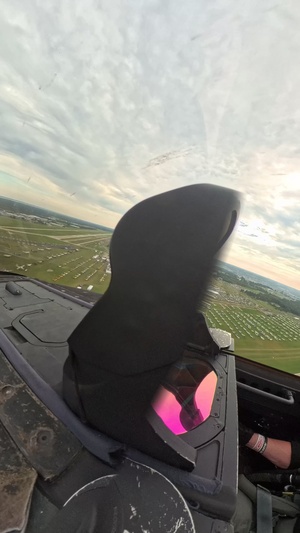 Inside the F-22: Footage Captures Oshkosh Demo and Heritage Flight