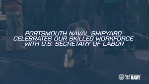 Secretary of Labor Visits Portsmouth Naval Shipyard