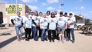 Iowa National Guard supports Five Seasons Stand Down (BROLL)