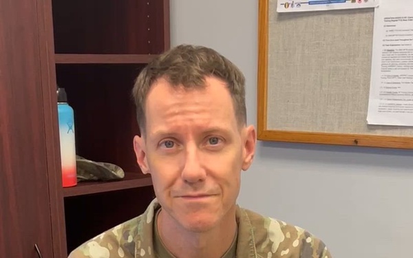 Command Sgt. Maj. Timothy Curran Comments on Suicide Awareness
