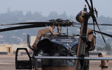 Air and Marine Operations (AMO) conducts pre-flight safety checks