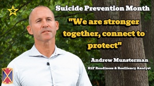 Suicide Prevention Month 2025: 10AAMDC Readiness and Resiliency Analyst