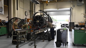 169th Maintenance Squadron conducts engine test