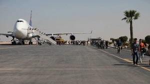 Over 200 Soldiers Arrive in Egypt for BRIGHT STAR 25