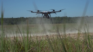 Counter-Drone Team simulates aerial target engagement