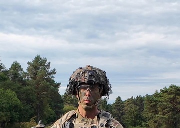 1st Squadron, 2nd Cavalry Regiment Commander Lt. Col. Ryan David Media Interview during Saber Junction 25