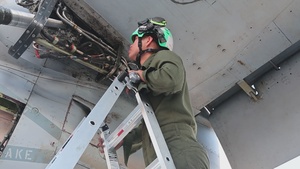 VMM-262 maintains MV-22B Ospreys at JMSDF Kanoya Air Base