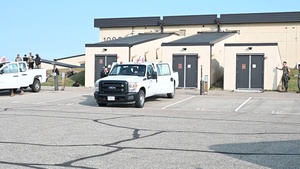 Minot Air Force Base conducts weapon loading, security operations during Warbird Week.