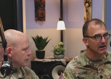 Broll (Interviews): 307th Military Intelligence Battalion leaders discuss training and mission readiness on AFN Radio