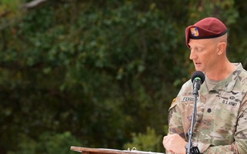 122nd Aviation Support Battalion (ASB) Change of Responsibility Ceremony