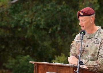 122nd Aviation Support Battalion (ASB) Change of Responsibility Ceremony