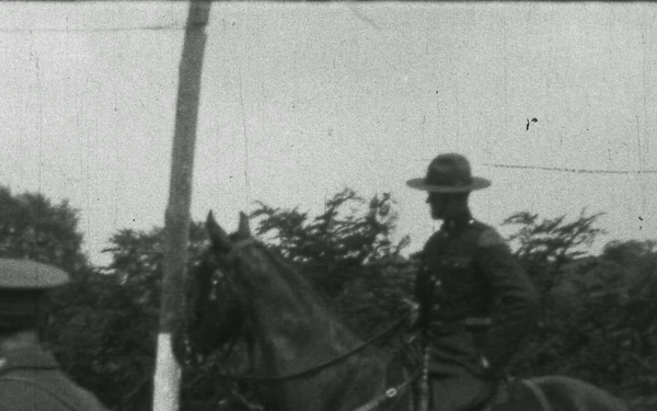 Historical Footage: Review of Troops, Mount Gretna