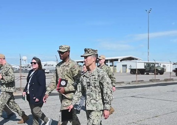 OPMED team joins DOD partners to preview Navy’s newest expeditionary fast transport - B-Roll