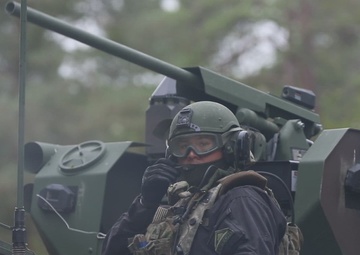 Under Attack: Soldiers Respond to CBRN Attack and Enemy Contact, Saber Junction 25