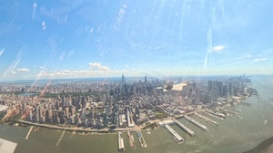 F-22 Raptor Demonstration Team soars over New York City