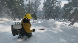 Pile Burn Near Weaverville- Highlight Reel