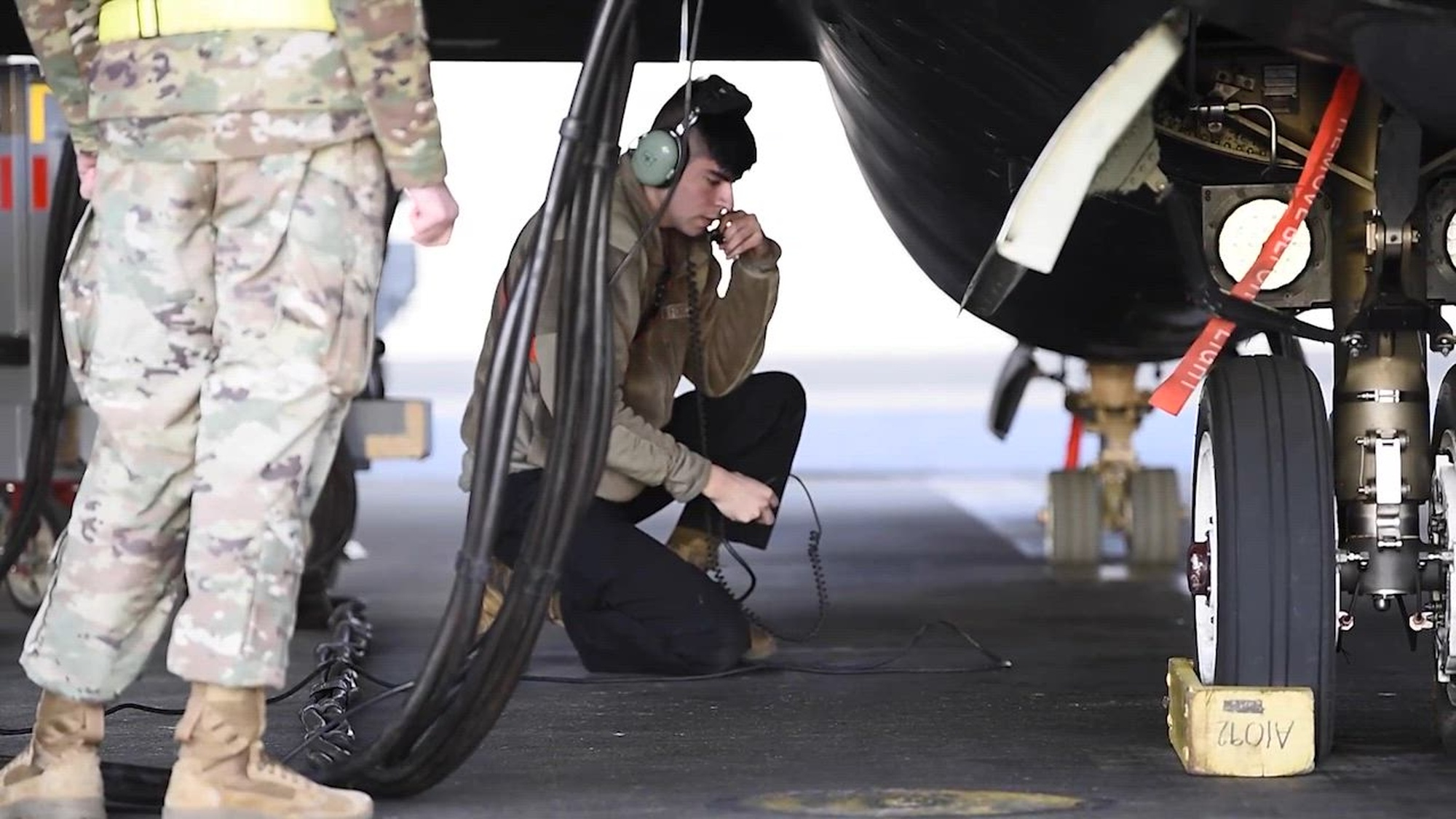 The video showcases the mission of Beale Air Force Base and the 9th Reconnaissance Wing.