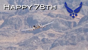 Happy 78th Birthday United States Air Force from Homestead Air Reserve Ba