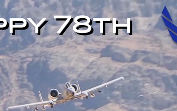 Happy 78th Birthday United States Air Force from Homestead Air Reserve Ba