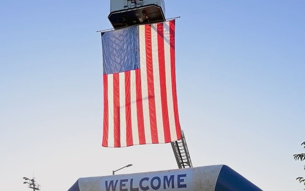 Humphreys BOSS Commemorates 9/11 with Ruck March.