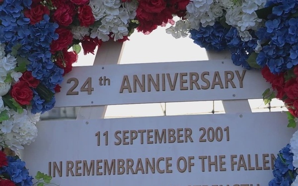 B-roll &amp; Interview: Humphreys BOSS Commemorates 9/11 with Ruck March.