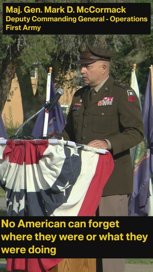 Rock Island Arsenal 9/11 Remembrance Ceremony