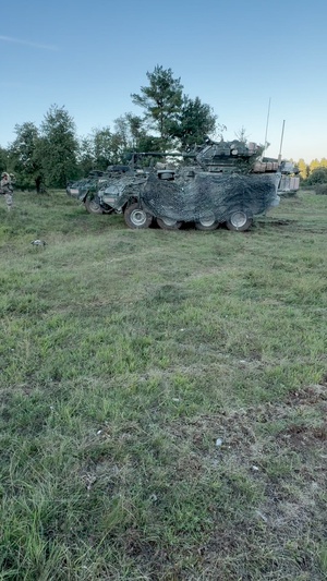 Saber Junction 25: Convoy Operations (b-roll)