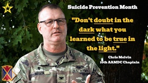 Suicide Prevention Month 2025: 10AAMDC Chaplain
