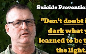 Suicide Prevention Month 2025: 10AAMDC Chaplain