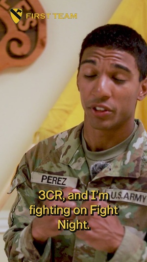 Spc. Jose Perez | 1CD Fight Night Promo