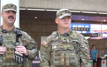 Louisiana National Guard Soldier speak about their time supporting Joint Task Force - District of Columbia’s mission
