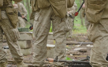 TBS Students conduct MOUT platoon attacks