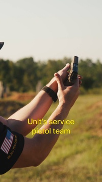 USAMU Service Pistol Team trains 1-19 Infantry Soldiers on M17