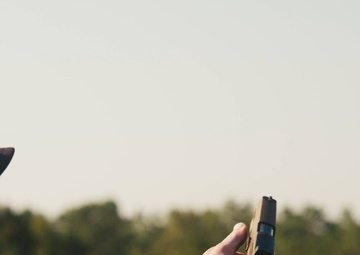 USAMU Service Pistol Team trains 1-19 Infantry Soldiers on M17