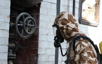 101st Airborne Division (Air Assault) Conducts Live Chemical Agent Training with Slovak Armed Forces during Toxic Valley 25 (Reel)
