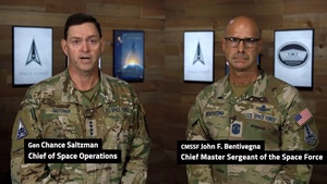 CSO Gen Saltzman and CMSSF Bentivegna Suicide Prevention Awareness Month Message