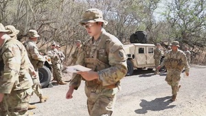 Land Navigation B-Roll for 100th Bn., 442nd Infantry Regiment
