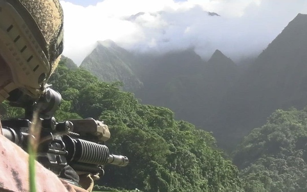 Exercise DELAYEN: 3rd ANGLICO Live-Fire Range in Tahiti