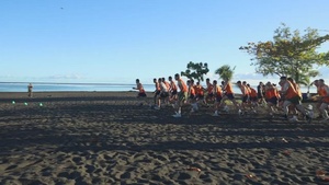 Exercise DELAYEN: 3rd ANGLICO Run Swim Run Competition in Tahiti