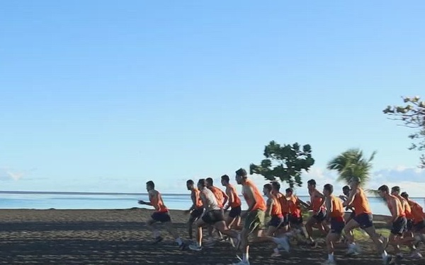 Exercise DELAYEN: 3rd ANGLICO Run Swim Run Competition in Tahiti