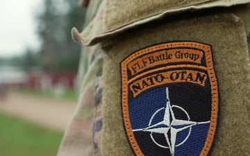 U.S. Soldiers stand with NATO allies on BPTA Day