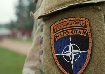 U.S. Soldiers stand with NATO allies on BPTA Day