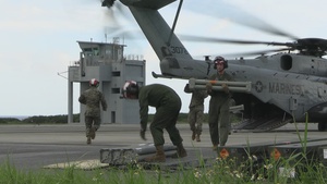 U.S. Marines support arming and refueling operations during Resolute Dragon 25
