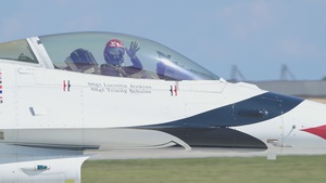 Post-show interviews at the 2025 Joint Base Andrews Air Show