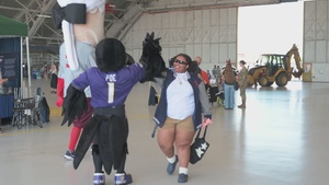 Mascots visit the 2025 Joint Base Andrews Air Show